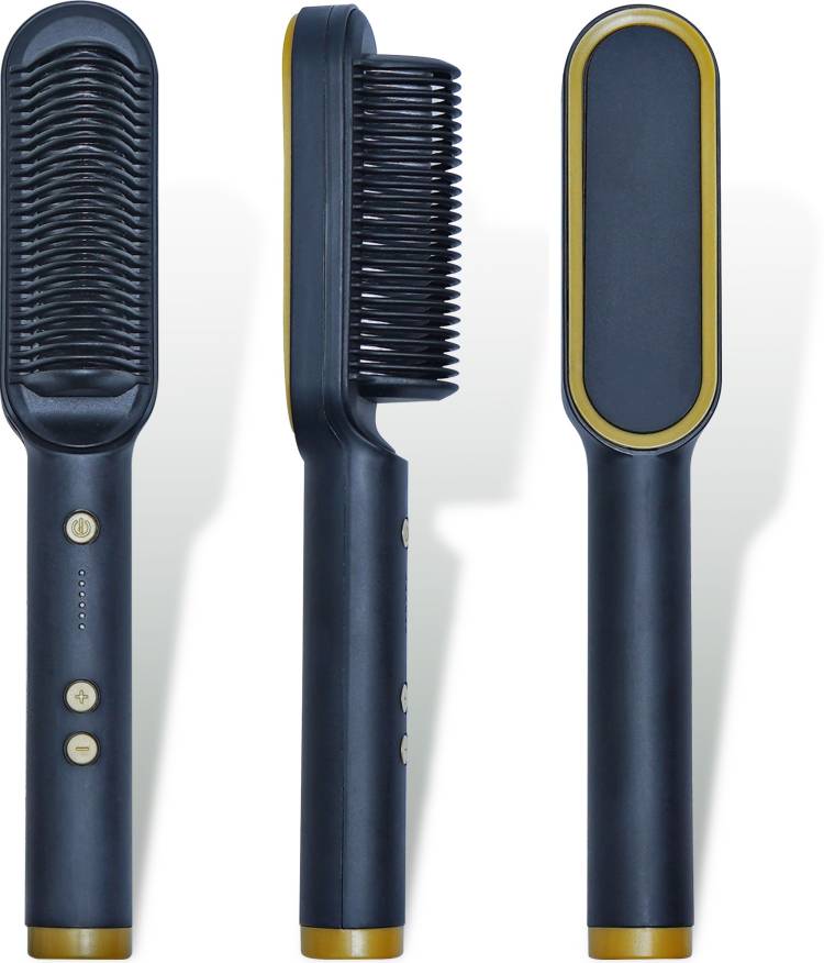 PLUMM PLUMM Hair Straightener Comb for Women & Men SSY-HS-001 Hair Straightener Brush Price in India