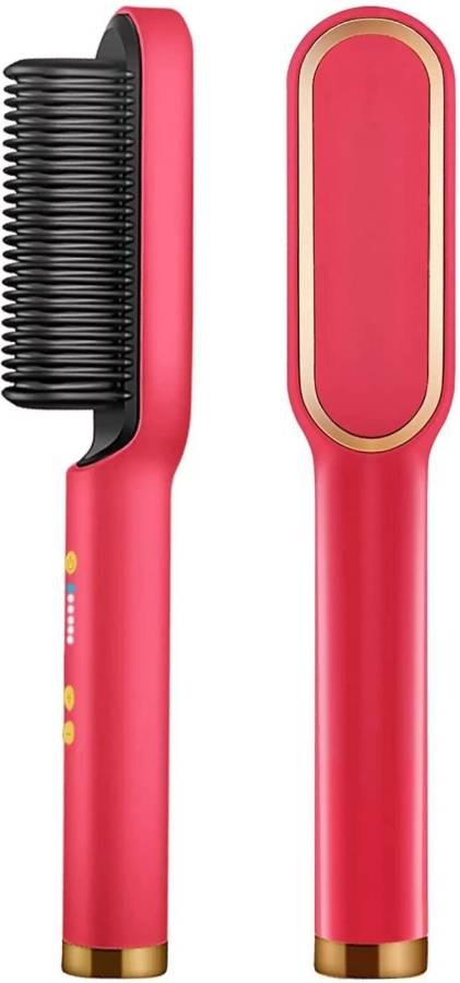 TAPEX Hair Straightener Comb for Women & Men, Hair Styler, Straightener Machine Brush/PTC Heating Electric Straightener with 5 Temperature Control Hair Straightener Price in India