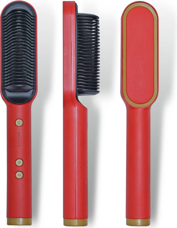 PLUMM PLUMM Hair Straightener Comb for Women & Men SSY-HS-001 Hair Straightener Brush Price in India