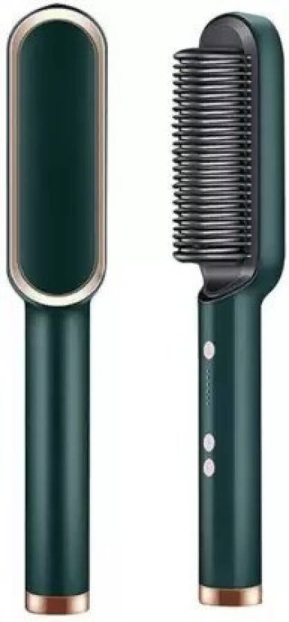 CROMIFY Professional Hair straightener Comb for Women & Men Hair Styler Hair Straightener Brush Price in India