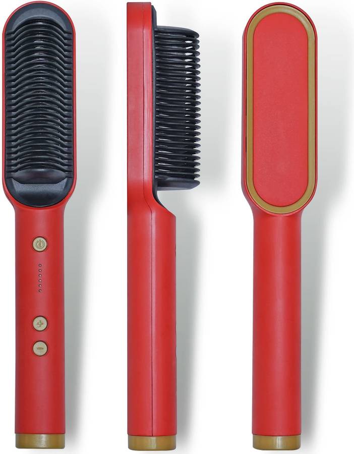 TAPEX Hair Straightener Comb for Women & Men, Hair Styler, Straightener Machine Brush/PTC Heating Electric Straightener with 5 Temperature Control Hair Straightener Price in India, Full Specifications & Offers TAPEX Hair Straightener Comb for Women & Men, Hair Styler, Straightener Machine Brush/PTC Heating Electric Straightener with 5 Temperature Control Hair Straightener Price in India, Full Specifications & Offers
