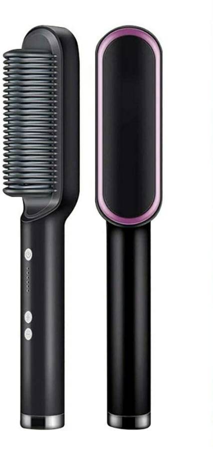 Vozica Hair Straightener Comb for Women & Men Hair Styler multicolor Straightener Brush Hair Straightener Brush Price in India