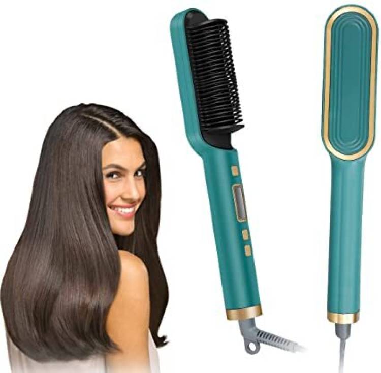 vnz Stylish Hair Straightener Comb For Women & Men Hair Straightener Brush Price in India