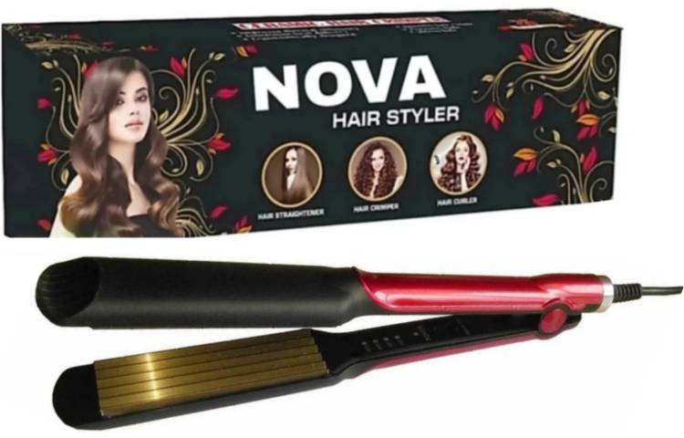 BAZER (NOVA) ND-13A PRO Professional Crimping Machine for Hair Electric Hair Crimper Hair Styler Price in India