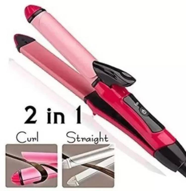 2N2 2 in 1 Hair Straightener and Curler for Women Hair Straightener 2 in 1 Hair Straightener and Curler for Women Hair Straightener Hair Straightener Price in India