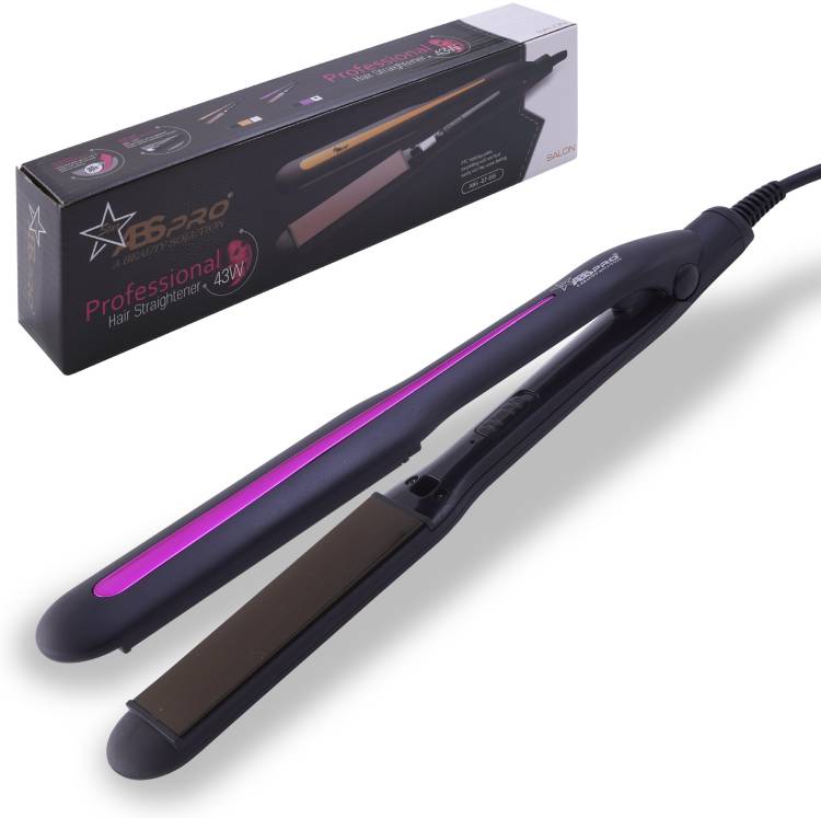 STAR ABS PRO Electric Hair Straightener for Woman Advance Technology Used for Damage Control to Give Your Hair an Iconic Glam Look Hair Straightener Price in India