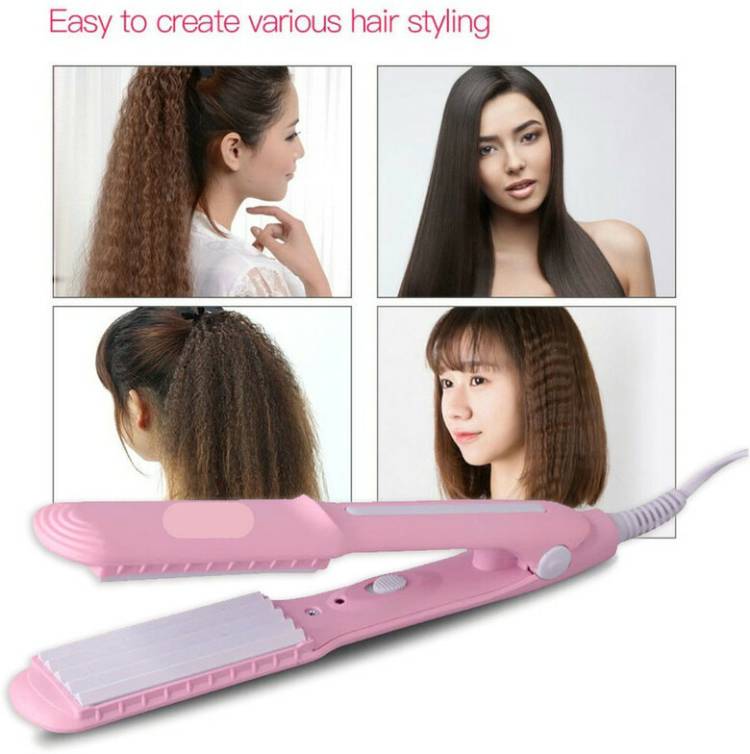Azania Professional Crimping Machine for Hair with Steam Iron Electric Hair Crimper Hair Styler Price in India