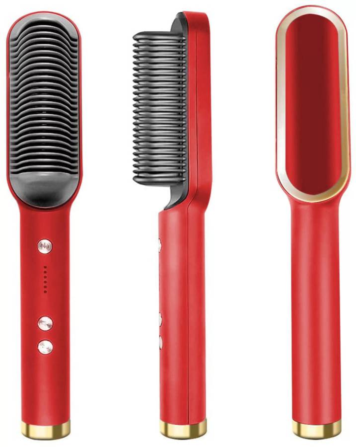 Rosabagh Hair Straightener Comb for Women & Men, Hair Styler, Machine Brush/PTC Heating Hair Straightener Price in India