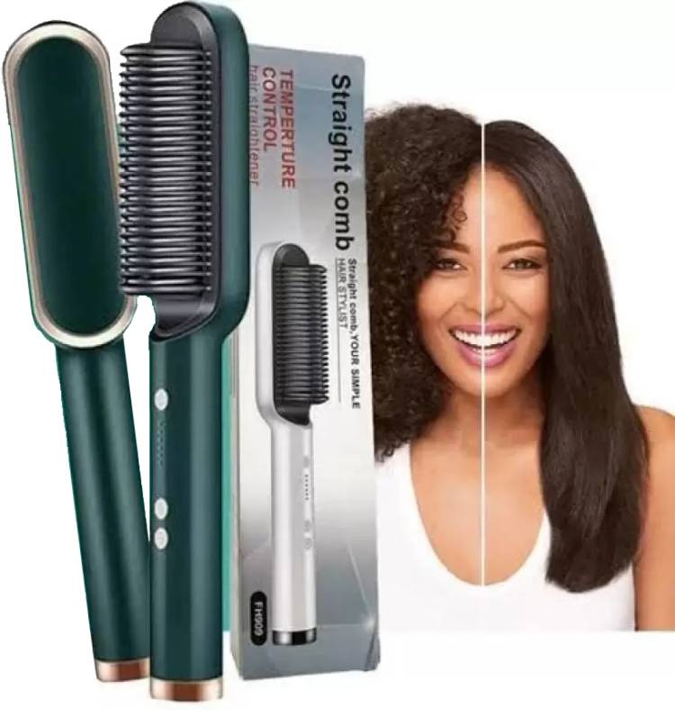 ROLFAST Hair Straightener Comb for Women & Men HairStraightener HairStylemulticolorBrush Hair StraightenerComb for Women & Men HairStraightener Brush HairStyle Hair Straightener Brush Price in India