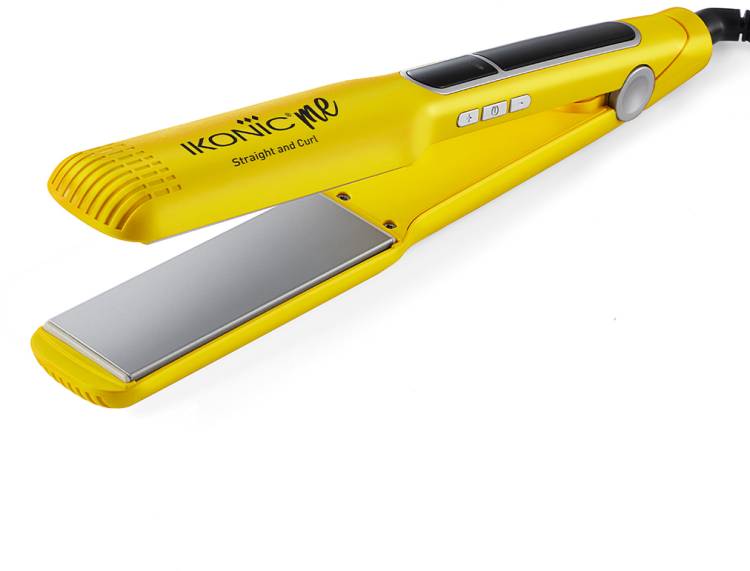 Ikonic Professional 2 in 1 Straight & Curl Wide Hair Straightener Price in India