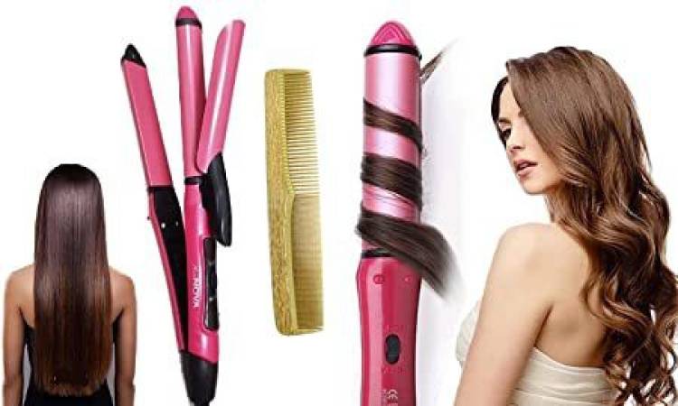 khodal creation Nova 2 in 1 hair straightener Hair Straightener Price in India
