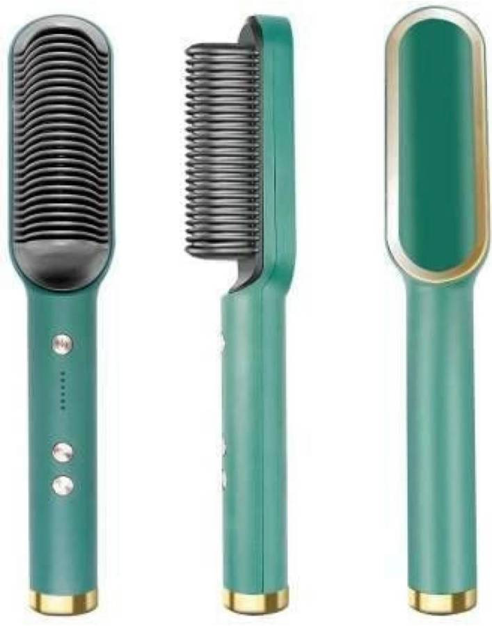 uniexclusive multi colour hair straightning comb Hair Straightener Brush Price in India