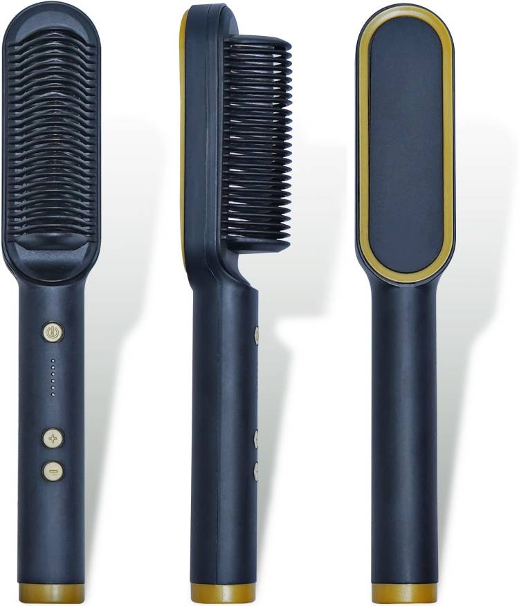 BLETOMS Hair Straightener Comb for Women & Men, Hair Styler, Straightener Machine Hair Straightener Comb Brush For Men & Women Hair Straightening and Smoothing Hair Straightener Price in India