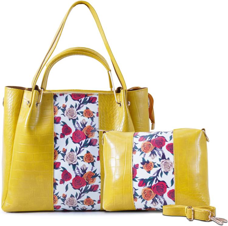 Women Yellow Shoulder Bag Price in India