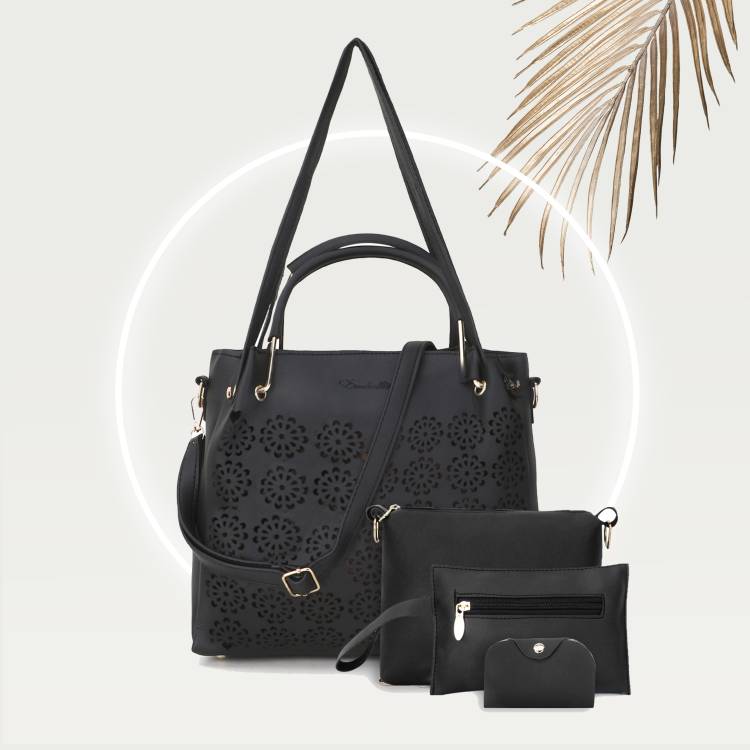 Women Black Shoulder Bag Price in India