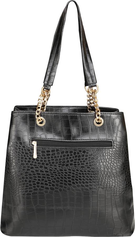 Women Black Shoulder Bag Price in India