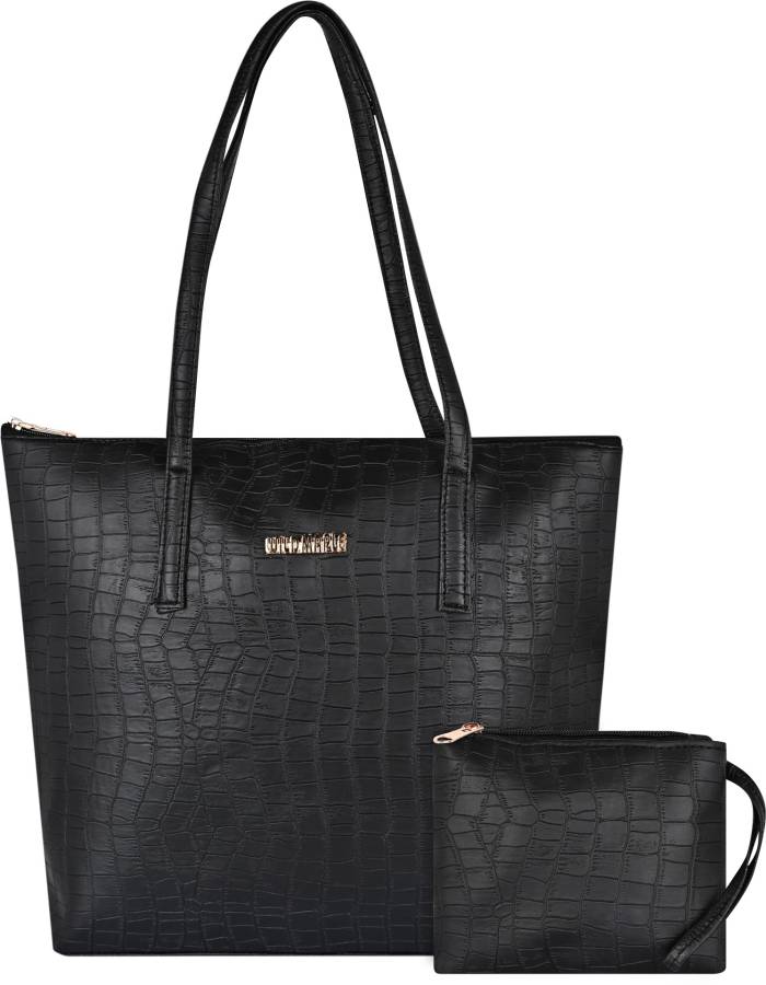 Women Black Shoulder Bag Price in India