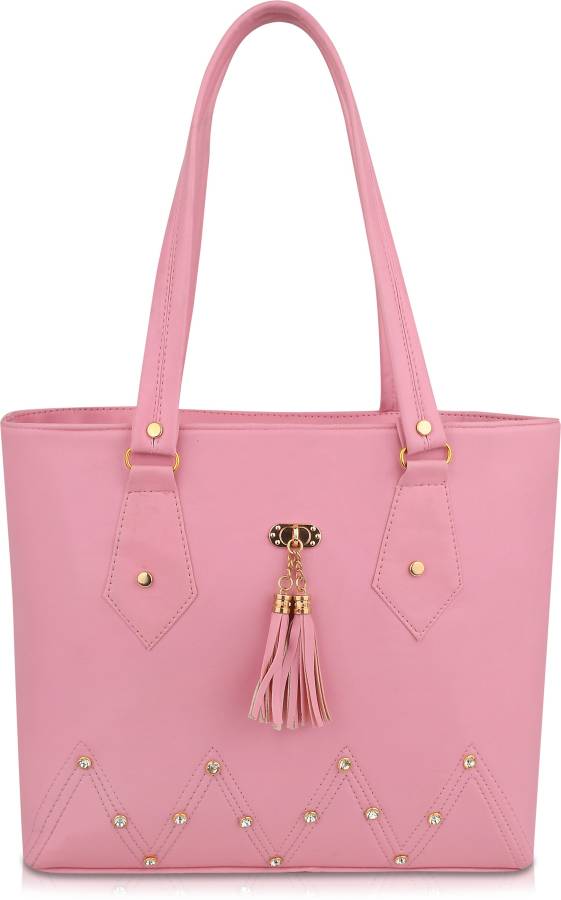 Women Pink Hand-held Bag Price in India