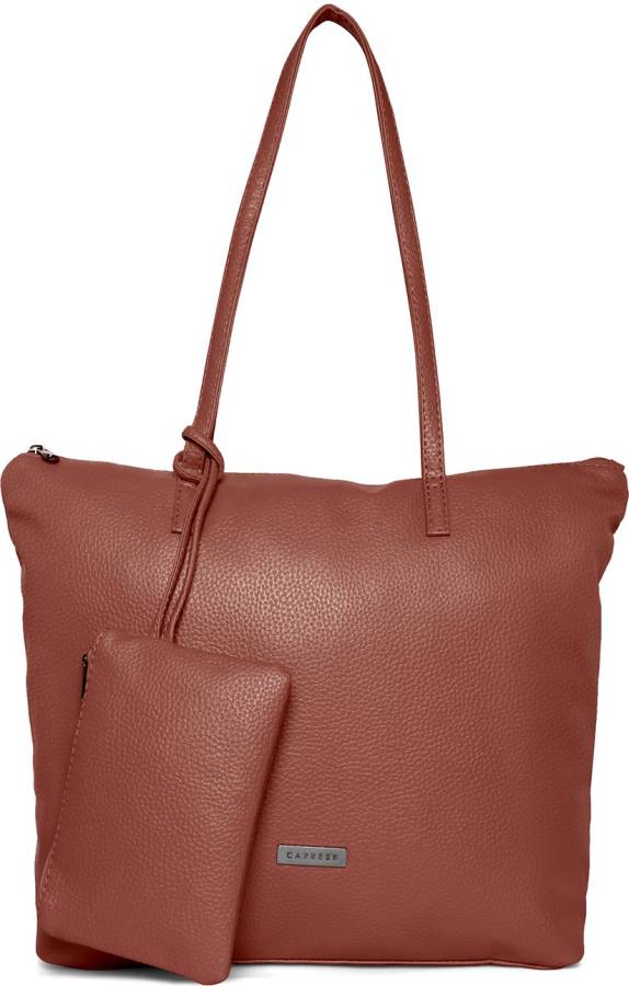 Women Brown Tote Price in India