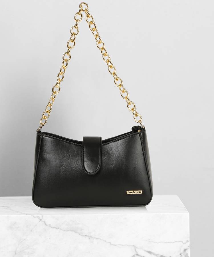 Women Black Shoulder Bag Price in India