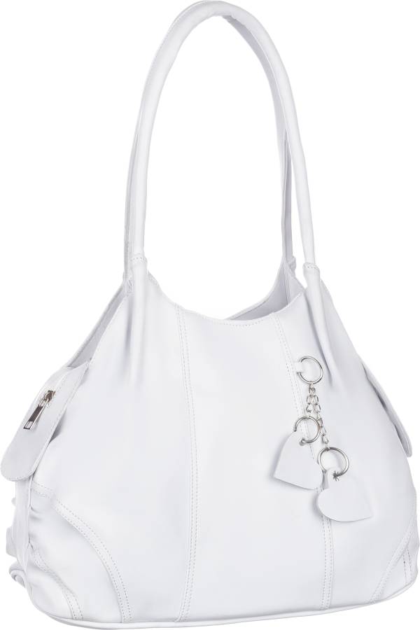 Women White Shoulder Bag Price in India