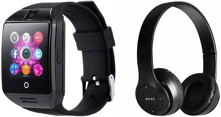 keeva Combo Bluetooth Headset with Touchscreen Smartwatch Price in India