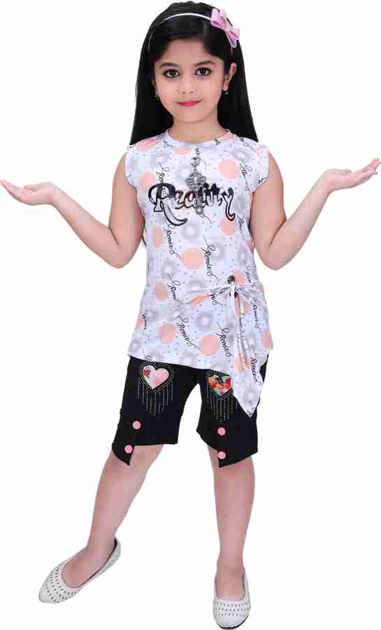 RIYACOLLECTION2 Girls Party Festive Top Jeans Price in India