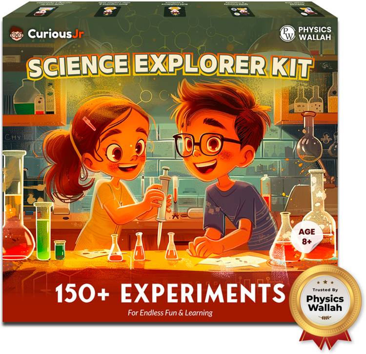 PW Curious Jr 150+ Experiments Science Explorer Kit