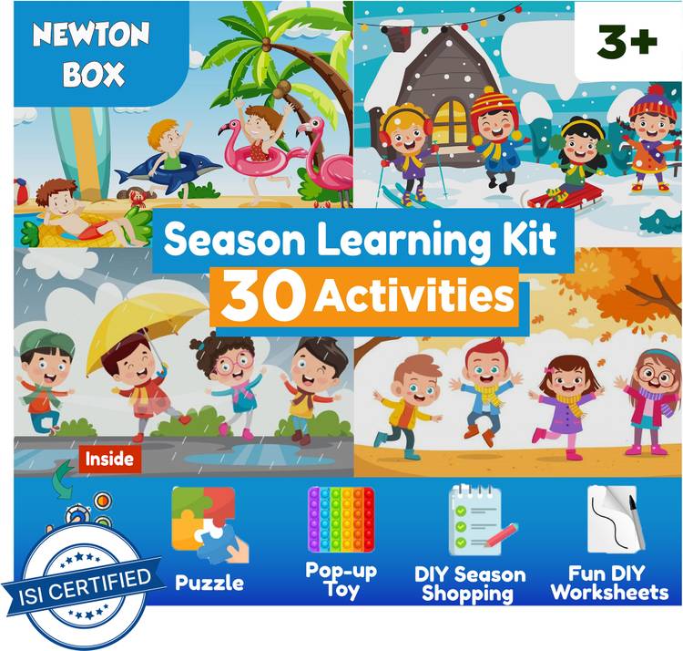 Little Olive 5 in 1 combo Season Theme Learning and Education Gift Set