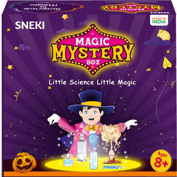 sneki Magic Mystery Science Box Experiment Kit Gift Set Toys for Kids Boys Girls