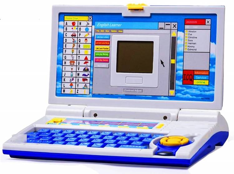 himanshu tex Educational Computer ABC and 123 Learning Kids Laptop with LED Display and Music