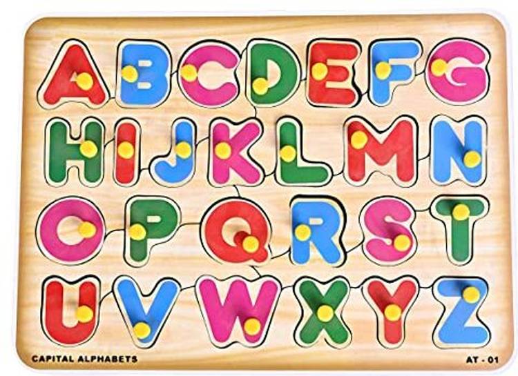 Childgossip Best Toy 3D Alphabet Puzzles Educational Learning ABC Letters Puzzle Board