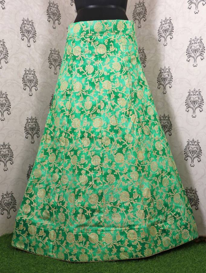Printed Semi Stitched Lehenga Skirt Price in India