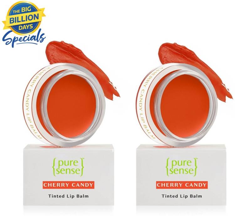 PureSense Lip Balm Combo with Sweet & Almond Oil, Shea & Cocoa Butter Vitamin E&A Cherry Candy Price in India