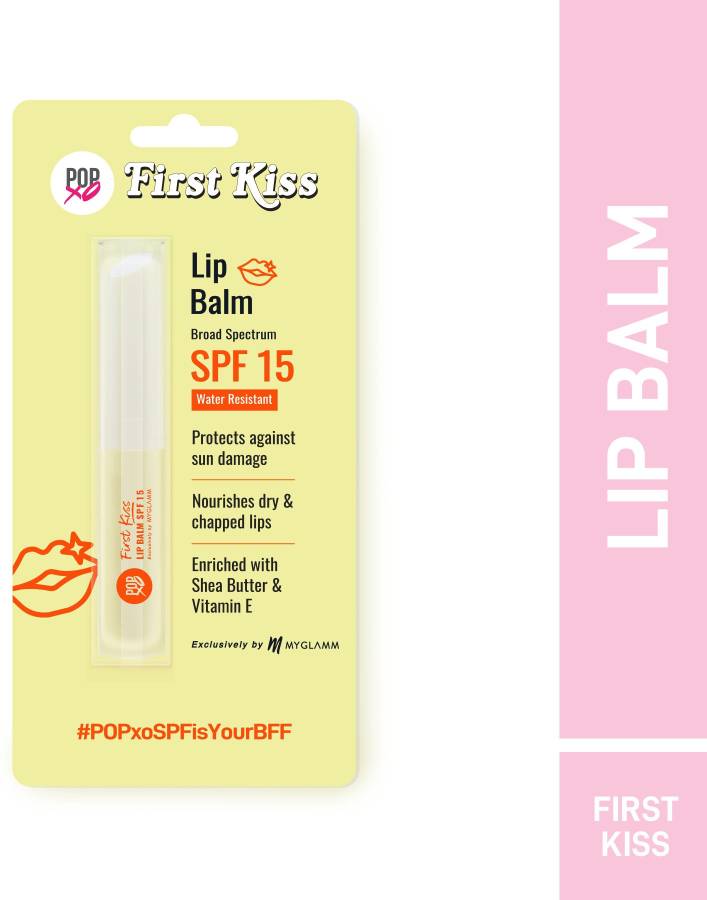 MyGlamm POPXO FIRST KISS LIP BALM SPF 15-15gm NA Price in India