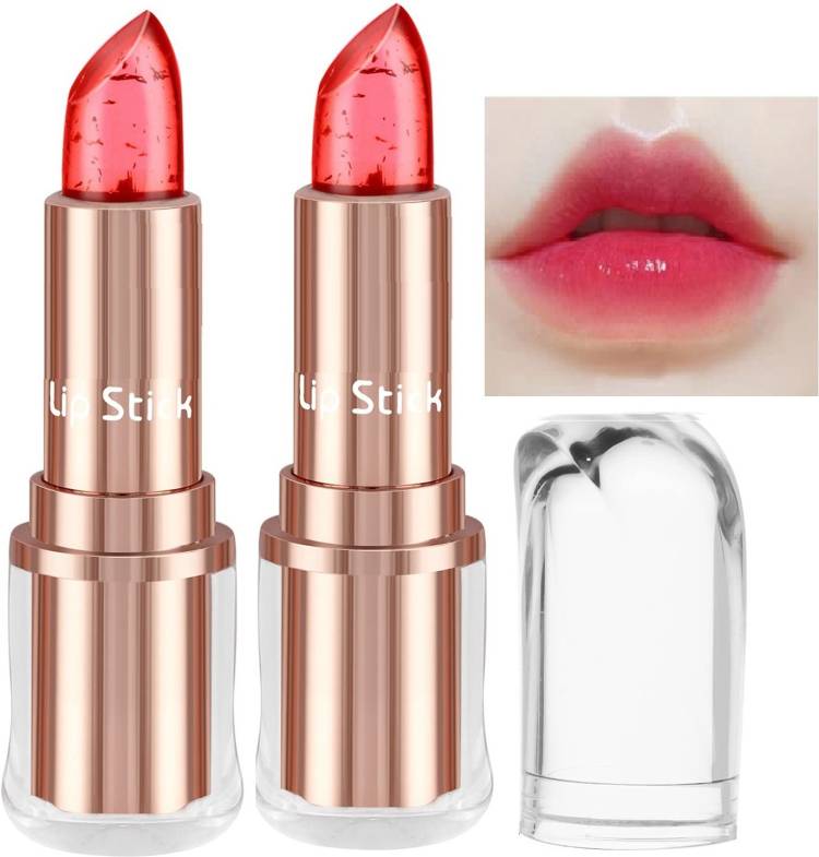 EVERERIN Waterproof Long Lasting lipstick Women Makeup Colour Changing Jelly Lipstick Price in India