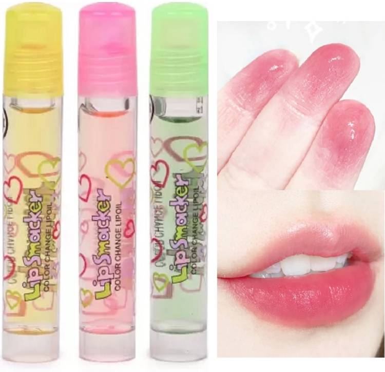 FELICECHIARA Moisturizing Strawberry Lip Gloss Cute Flowers Lip Oil Transparent Price in India