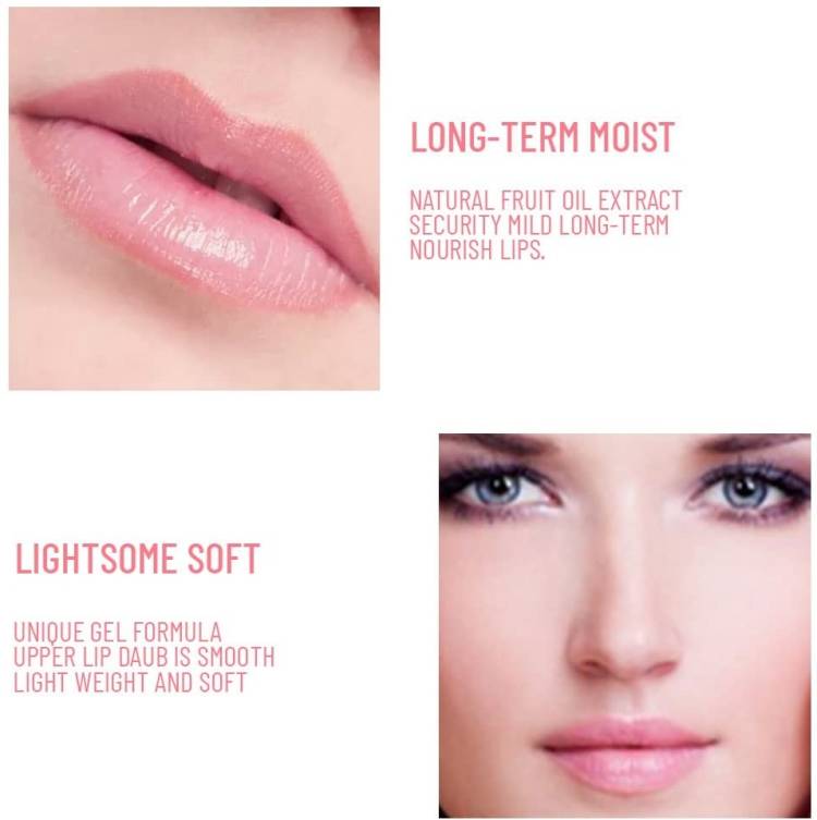 EVERERIN Color Changing Transparent lip oil combo Price in India