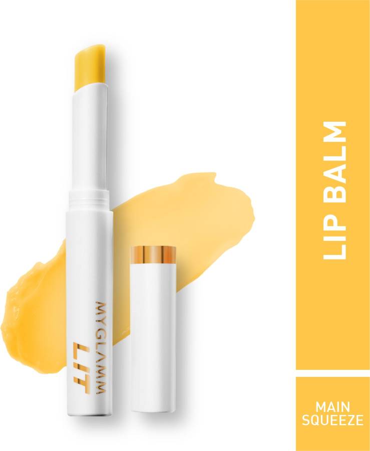 MyGlamm LIT - PH LIP BALM -MAIN SQUEEZE LEMON Price in India