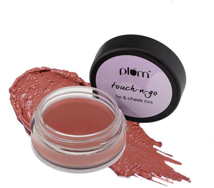 Plum Touch-N-Go Lip & Cheek Tint | Highly Pigmented | Bare It Is - 121 (Soft Nude) Chocolate Fudge Price in India