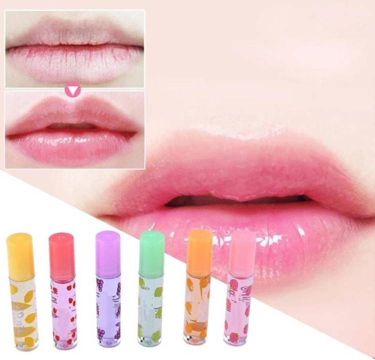 imelda Fruit Flavored Lip Gloss Transparent Moisturizing Lip Oil Fruit Fruit Lip Stain Price in India