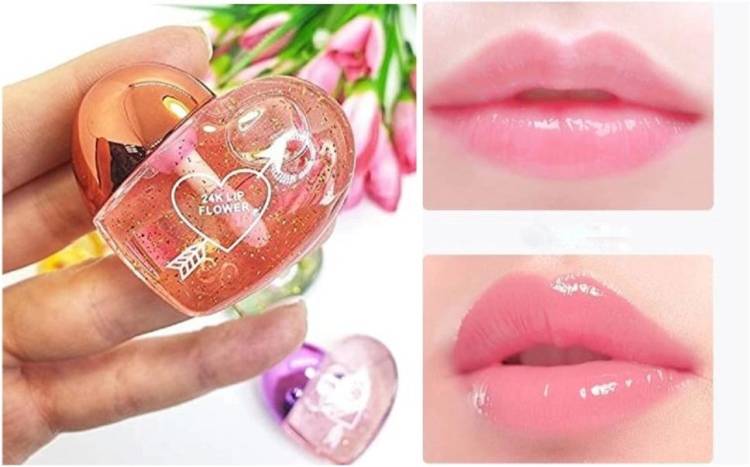 Ashyra Moisturizing and Hydrating Heart Shaped Lip Gloss Tint for Dry and Chapped Lips Price in India