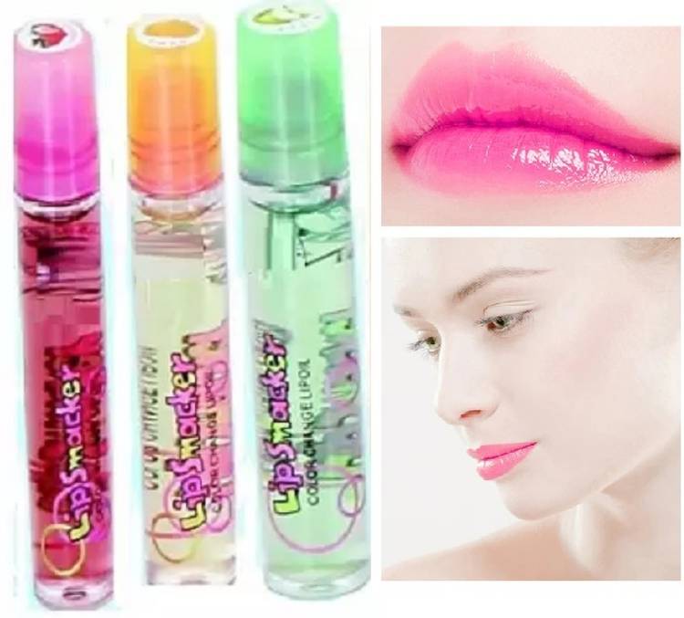 Amaryllis Ultra Soft Colour change Lip oil Natural Lip Balm Price in India