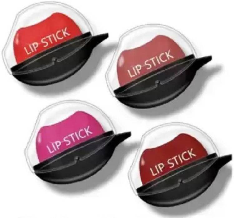 JANOST 4 Multi Color Matte Moisturizing Lipstick Long lasting lipstick-LIGHT Price in India