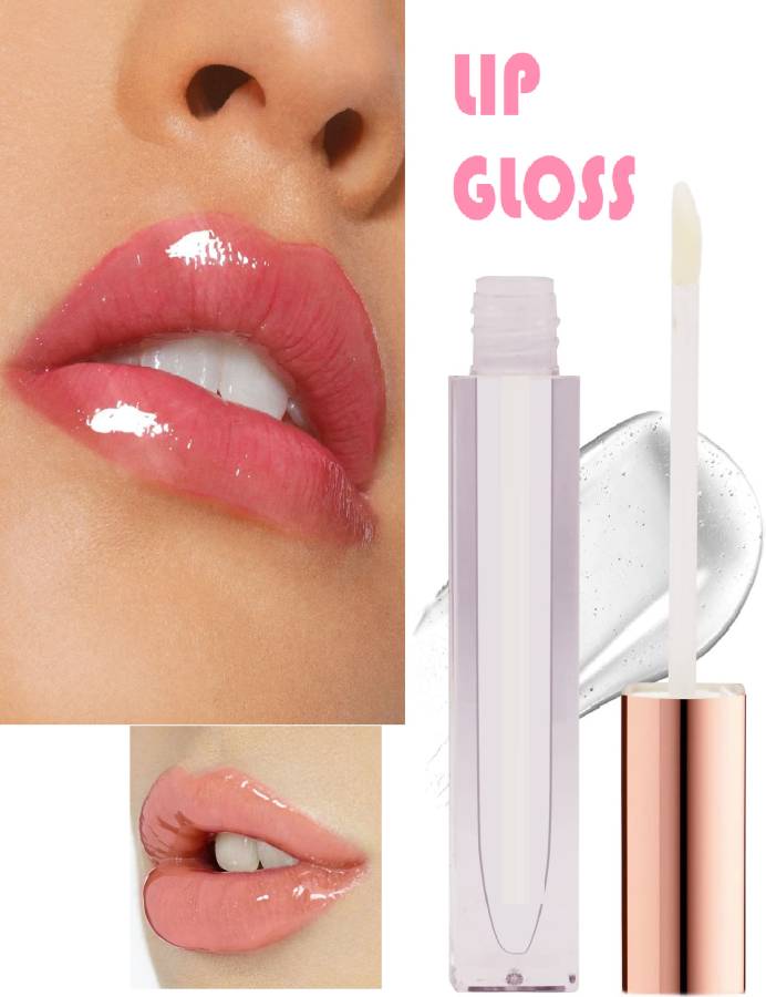 THTC Metallic Finish transparent longer stay liquid lip gloss Price in India