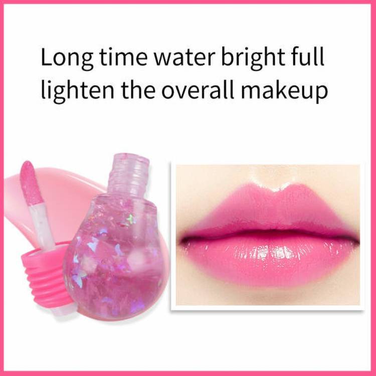 RPC bulb lip gloss grape fruit lip gloss waterproof transparent Price in India