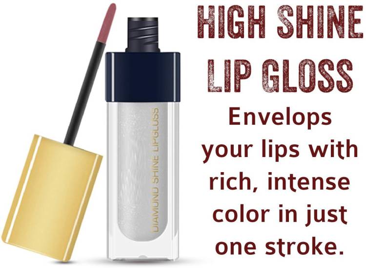 MYEONG High Shine Waterproof Glossy Lip Gloss Transparent Price in India