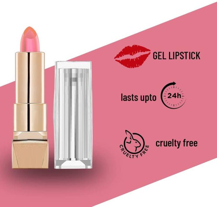 LILLYAMOR Sweet Pink Natural Glossy Moisturizing Lipstick Price in India