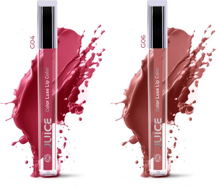 Juice Color Luxe Lip Gloss with Bio Retinol & Shea Butter, HD Shine Formulation Price in India