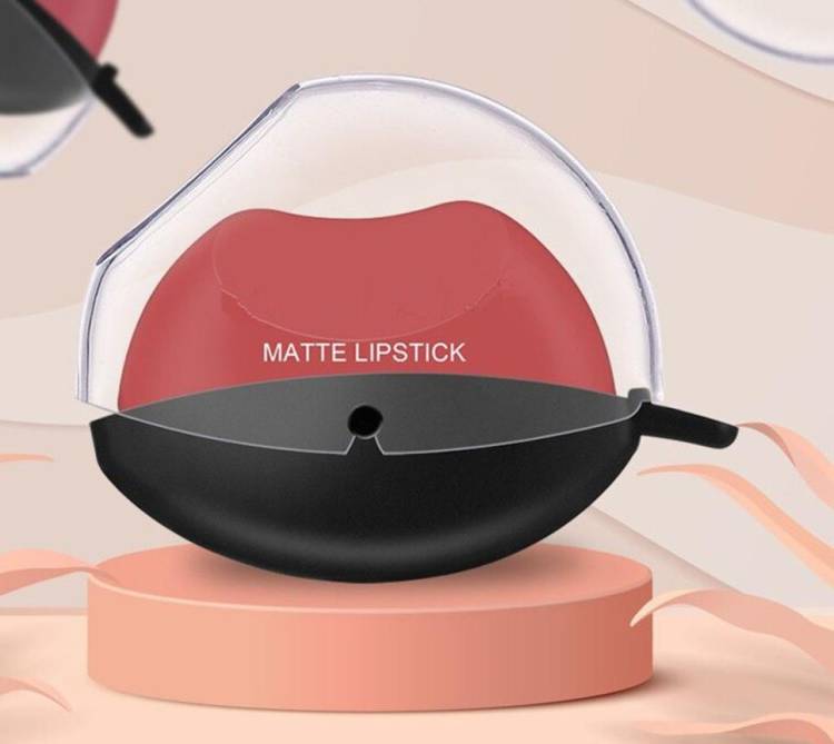 JANOST New Lip Shape Apple Design,Long Lasting, Non Sticky-Moisturizing Lipstick Price in India